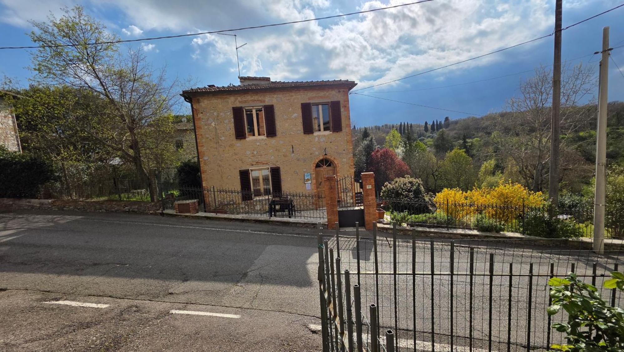 A Casa Di Gabri Villa Montefollonico Eksteriør billede