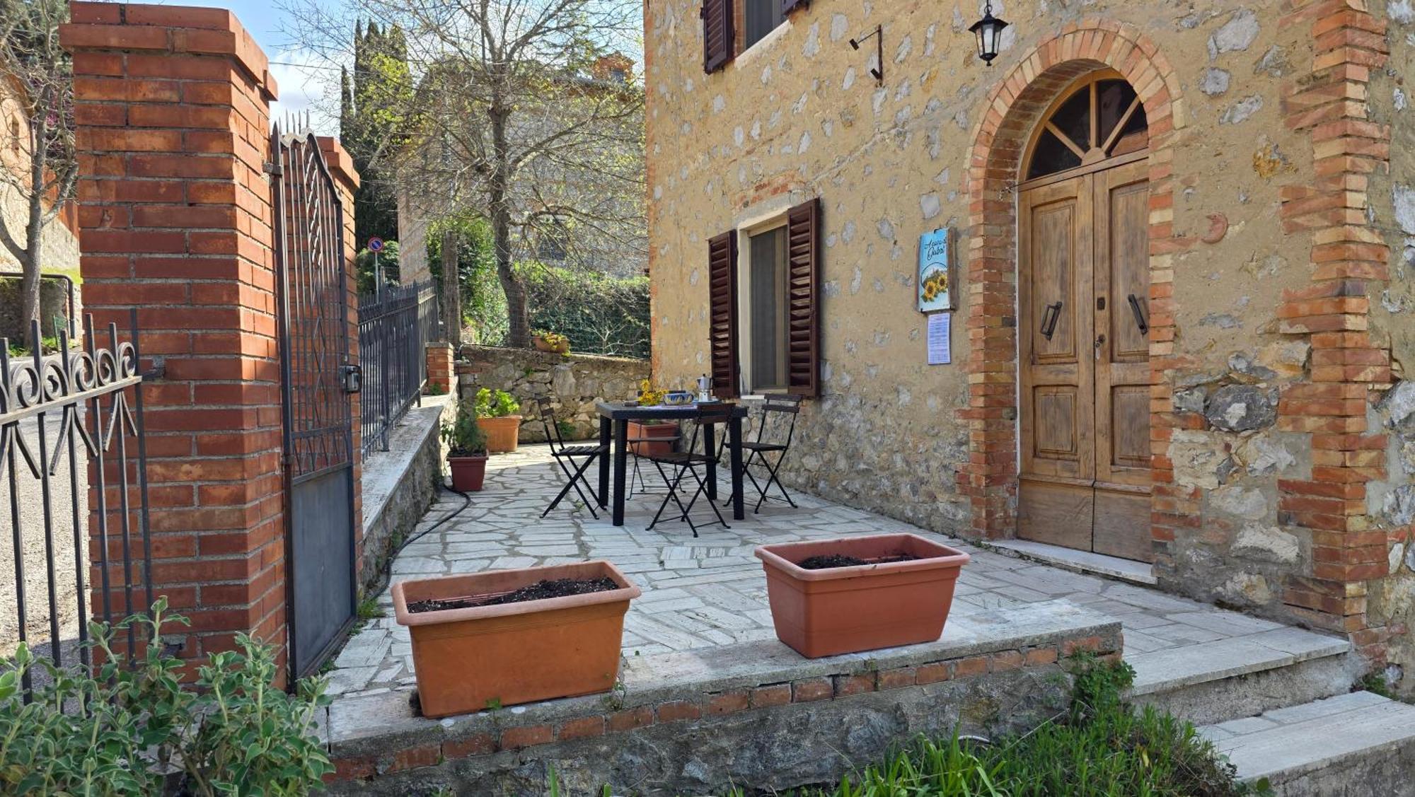 A Casa Di Gabri Villa Montefollonico Eksteriør billede