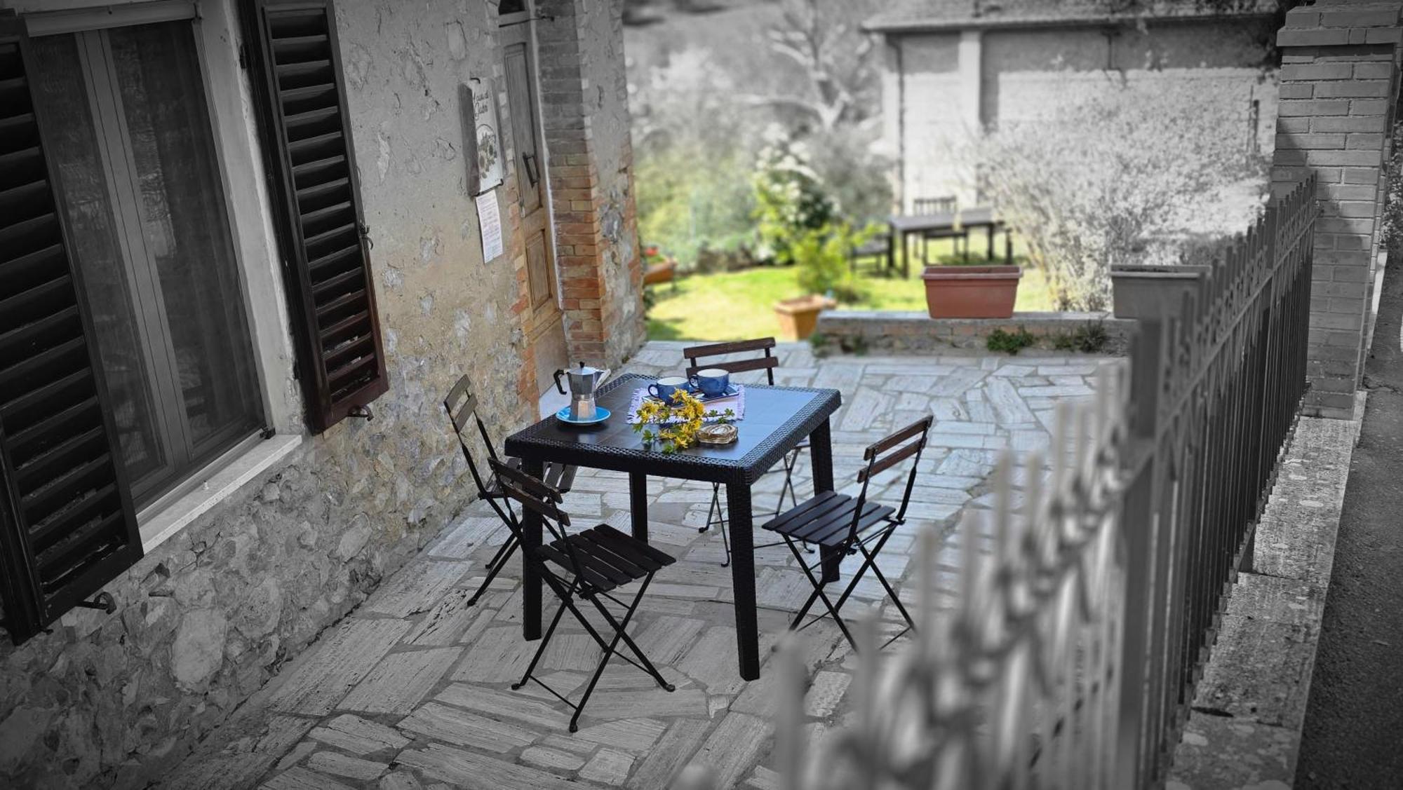 A Casa Di Gabri Villa Montefollonico Eksteriør billede