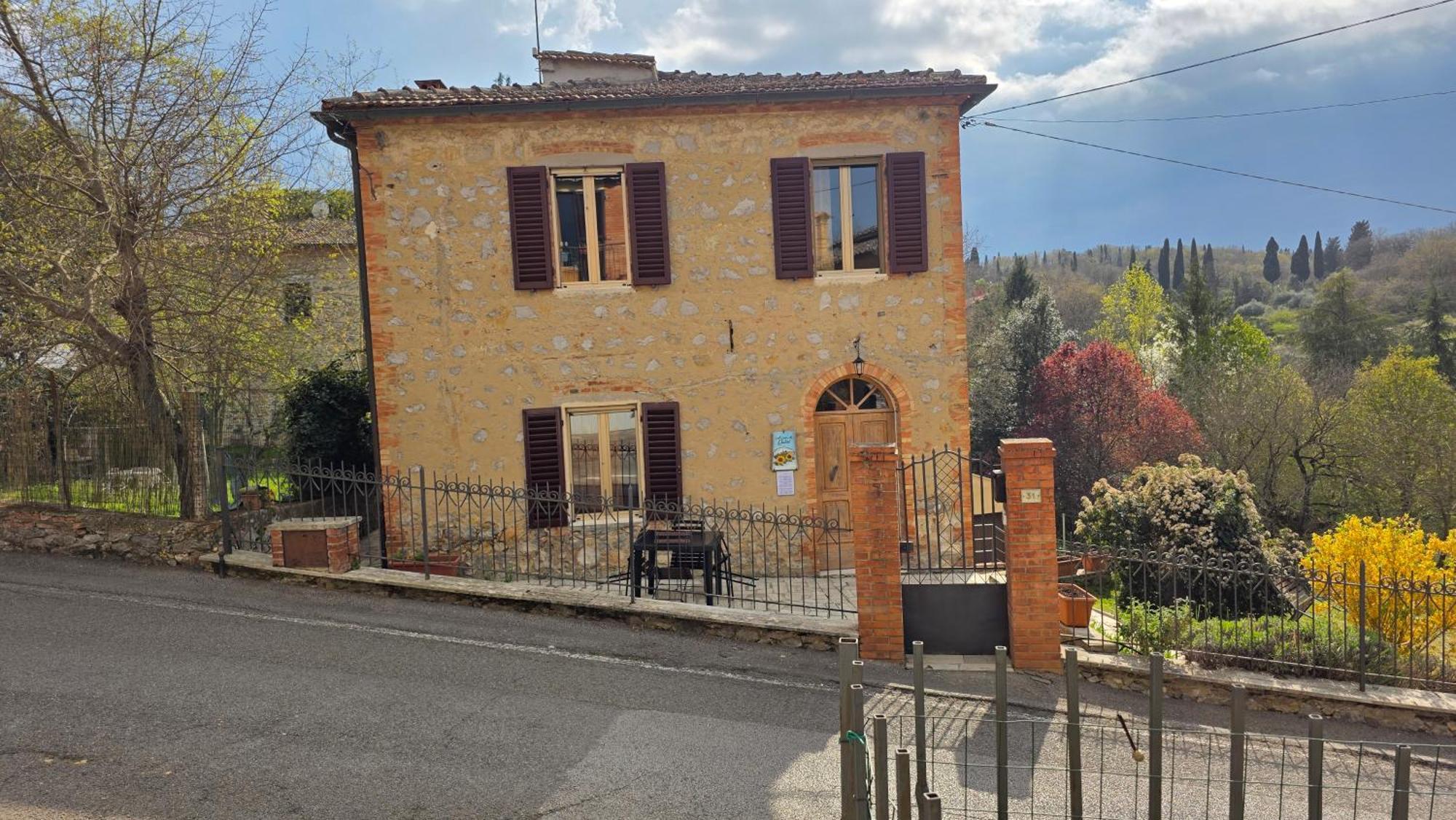 A Casa Di Gabri Villa Montefollonico Eksteriør billede